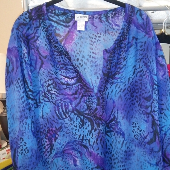 Sheer blouse - Picture 3 of 4